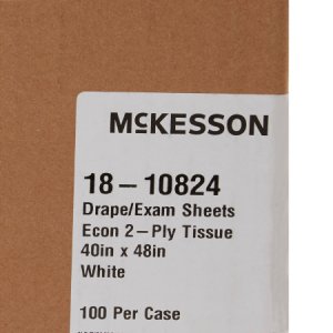General Purpose Drape McKesson Physical Exam Drape 40 W X 48 L Inch NonSterile