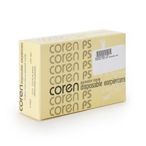 Ear Piercer Coren PS Disposable White