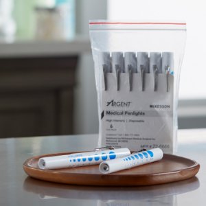 Penlight McKesson White Light 4-1/2 Inch Disposable