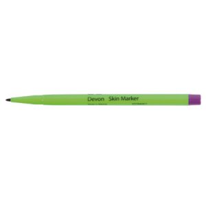 Surgical Skin Marker Devon    Gentian Violet Fine Tip Rule Cap Sterile
