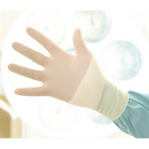 Surgical Glove Biogel   Surgeons Size 6.5 Sterile Latex Standard Cuff Length Micro-Textured Straw Not Chemo Approved