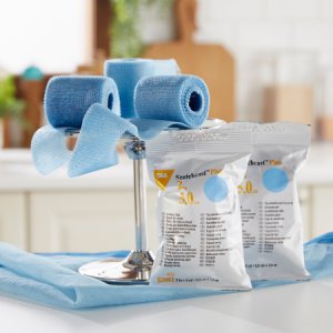 Cast Tape 3M    Scotchcast    Plus 2 Inch X 12 Foot Fiberglass / Resin Light Blue