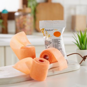 Cast Tape 3M    Scotchcast    Plus 2 Inch X 12 Foot Fiberglass / Resin Bright Orange