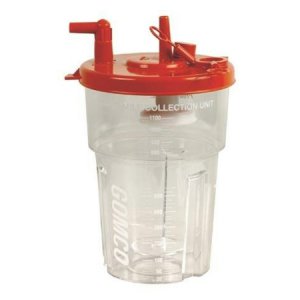 Suction Collection Bottle Kit Gomco   1100 mL Snap-On Lid