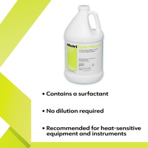 Glutaraldehyde High-Level Disinfectant MetriCide Plus 30   Activation Required Liquid 1 gal. Jug Max 28 Day Reuse
