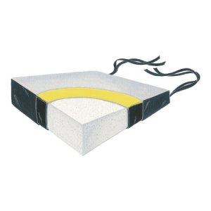 Wedge Seat Cushion Skil-Care    18 W X 16 D X 6 H X 3 H Inch Foam