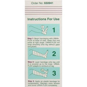 Unna Boot Unna-Flex   4 Inch X 10 Yard Elastic NonSterile