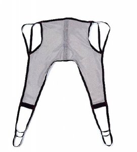 Seat Sling Hoyer   4 Point Without Head Support Chainless Medium 210 lbs. Weight Capacity