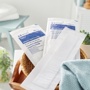 Adhesive Dressing Telfa    4 X 14 Inch Nonwoven Rectangle White Sterile