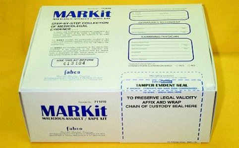 Rape Evidence Kit MARKit    4 Kits Test Tube