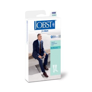 Compression Socks JOBST   for Men Classic Knee High Medium Black Closed Toe