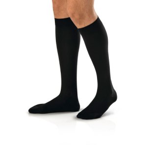 Compression Socks JOBST   for Men Classic Knee High X-Large Black Closed Toe