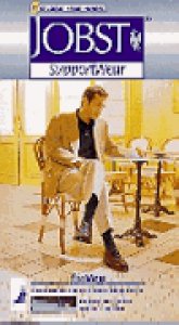 Compression Socks JOBST   for Men Dress Knee High X-Large Black Closed Toe