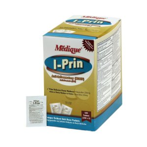 Pain Relief I-Prin 200 mg Strength Ibuprofen Tablet 250 per Box