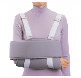 Shoulder Sling PROCARE   One Size Fits Most Foam Buckle Closure Left or Right Arm