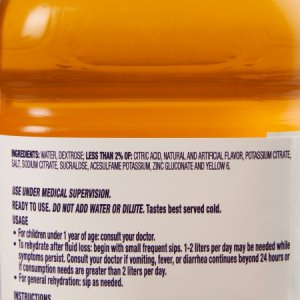 Oral Electrolyte Solution Pedialyte   Mixed Fruit Flavor 33.8 oz.