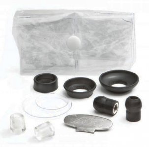 Ear Tips, Stethoscope Black, Plastic American Diagnostics 640, 641, 645 Stethoscopes