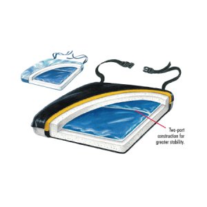 Seat Cushion Econo-Gel 18 W X 16 D X 2 H Inch Foam / Gel