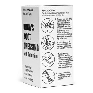 Unna Boot 4 Inch X 10 Yard Zinc Oxide