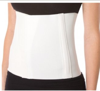 Abdominal Binder ProCare   2X-Large Hook and Loop Closure 48 to 54 Inch Waist Circumference 10 Inch Height Adult