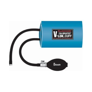 Blood Pressure Cuff and Bulb Calibrated   V-Lok   Adult Thigh X-Large Cuff 46 - 66 cm Polyester Cuff