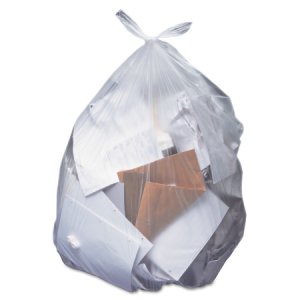 Trash Bag Heritage    16 gal. Clear LLDPE 0.70 mil 24 X 32 Inch Star Seal Bottom Flat Pack