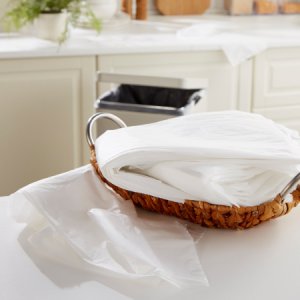 Trash Bag Heritage    16 gal. Clear LLDPE 0.70 mil 24 X 32 Inch Star Seal Bottom Flat Pack