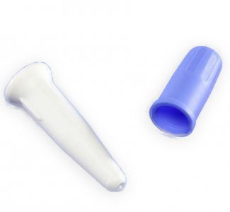 Catheter Plug Curity    Sterile, White Plug, Blue Cap, Plastic