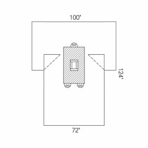 Abdominal Drape Laparotomy Drape 100 W X 72 W X 124 L Inch Sterile