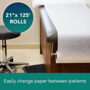 Table Paper Tidi   Choice 21 Inch Width White Crepe