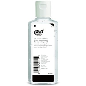 Hand Sanitizer Purell   Advanced 4.25 oz. Ethyl Alcohol Gel Bottle