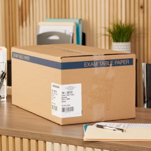 Table Paper McKesson 21 Inch Width White Smooth