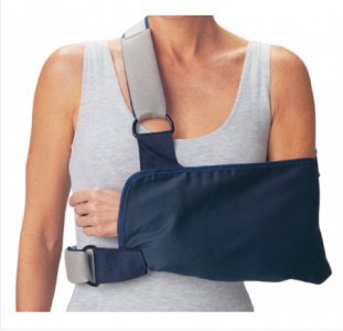 Shoulder Immobilizer Cinch-Lock    Medium Cotton / Poly / Foam Contact Closure Left or Right Arm