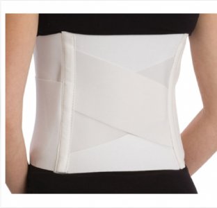 Back Support ProCare   One Size Fits Most Hook and Loop Closure 28 to 50 Inch Waist Circumference 10 Inch Height Adult
