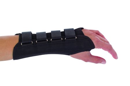Wrist Support ProCare   Aluminum / Cotton / Flannel / Suede Left Hand Black Medium