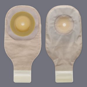 Colostomy Pouch Premier    One-Piece System 12 Inch Length Up to 2 Inch Stoma Drainable Convex, Trim To Fit