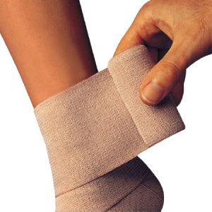 Compression Bandage Comprilan   3 Inch X 5-1/2 Yard Standard Compression Clip Detached Closure Tan NonSterile