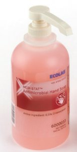 Antimicrobial Soap Medi-Stat    Liquid 18 oz. Pump Bottle Floral Scent