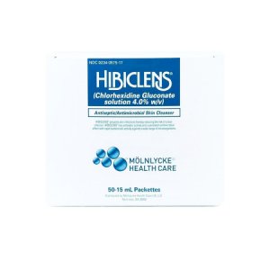 Antiseptic / Antimicrobial Skin Cleanser Hibiclens   15 mL Individual Packet 4% Strength CHG (Chlorhexidine Gluconate) NonSterile