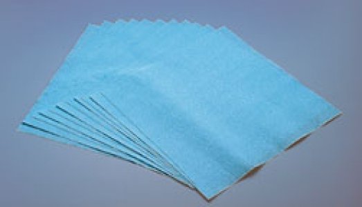 Busse Sterilization Wrap Blue 24 X 24 Inch Single Layer Nonwoven Fabric Steam / EO Gas