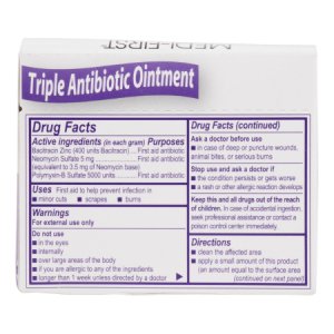 First Aid Antibiotic Medi-First   Ointment 0.5 Gram Individual Packet