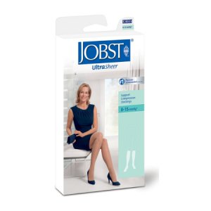 Compression Stocking JOBST   Ultrasheer Knee High Medium Sun Bronze Closed Toe