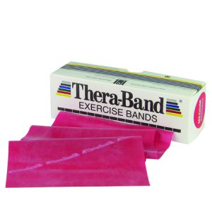 Exercise Resistance Band TheraBand   Red 5 Inch X 6 Yard Medium Resistance