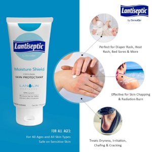 Skin Protectant Lantiseptic   Moisture Shield 14.2 Gram Individual Packet Lanolin Scent Ointment
