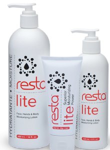 Hand and Body Moisturizer Resta   Lite 16 oz. Pump Bottle Unscented Lotion