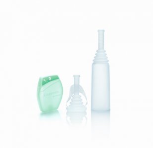 Male External Catheter Freedom Clear   Self-Adhesive Strip Vinyl Large