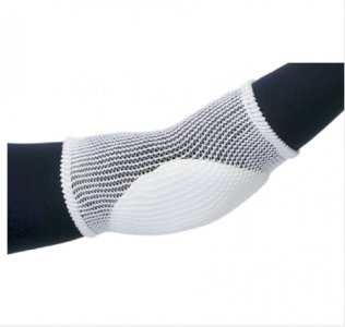 Heel / Elbow Protection Sleeve ProCare   One Size Fits Most White
