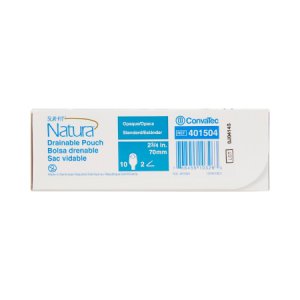 Colostomy Pouch Sur-Fit Natura   Two-Piece System 12 Inch Length Drainable