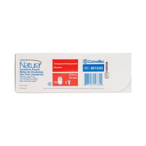 Urostomy Pouch Sur-Fit Natura   Two-Piece System 10 Inch Length Drainable