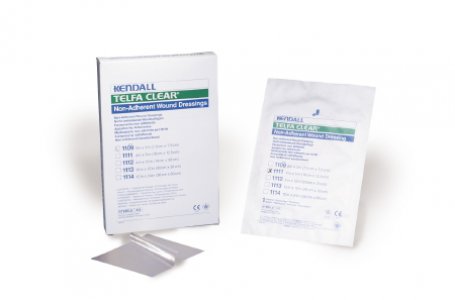 Non-Adherent Dressing Telfa    Clear Film 4 X 5 Inch Sterile